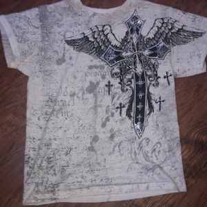 Raw State graphic tee